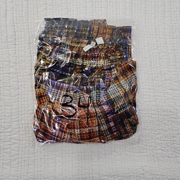 Cato Cold Shoulder Boho Blouse XL Jewel Tones Puff Sleeves Belted EUC Fairycore - Picture 15 of 15